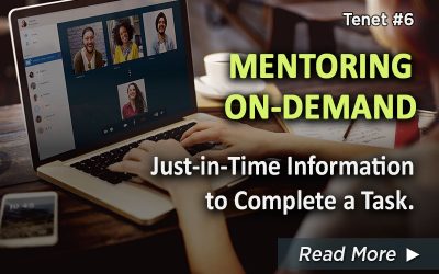 Tenet #6: Mentoring On-Demand